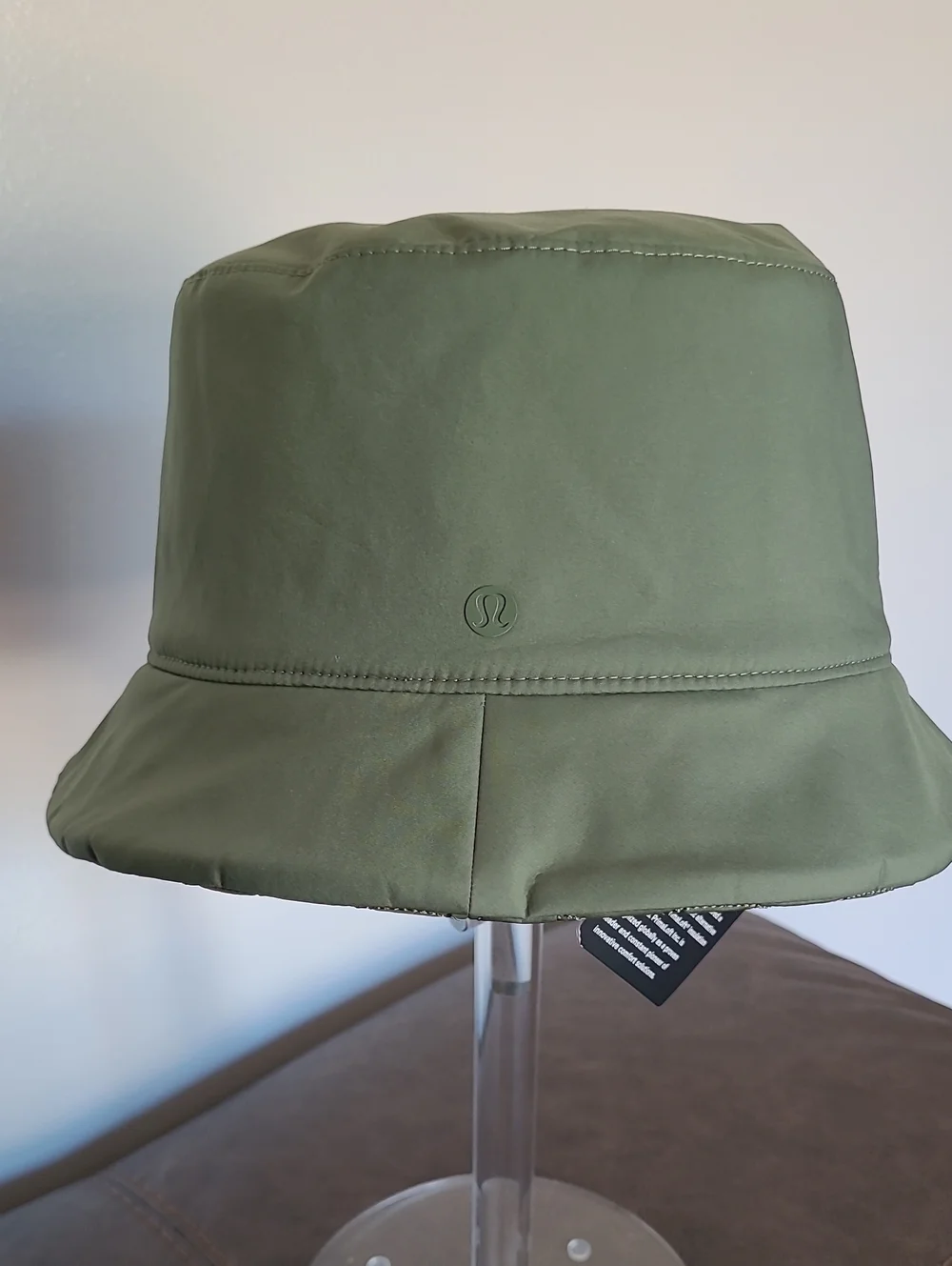 Lululemon Reversible Quilted Bucket Hat S/M Olive Green Primaloft Casual Gorp